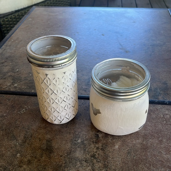 Decorative Farmhouse/Country/coastal / French decor Mason Jars set of 6 - Picture 10 of 11